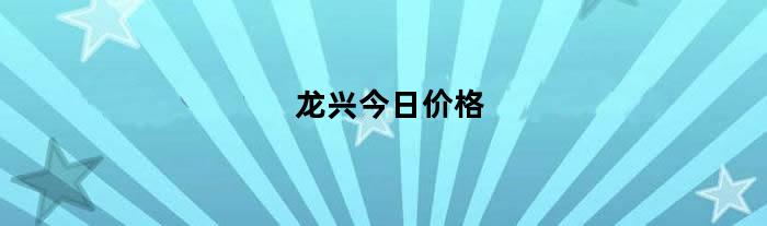 龙兴今日价格